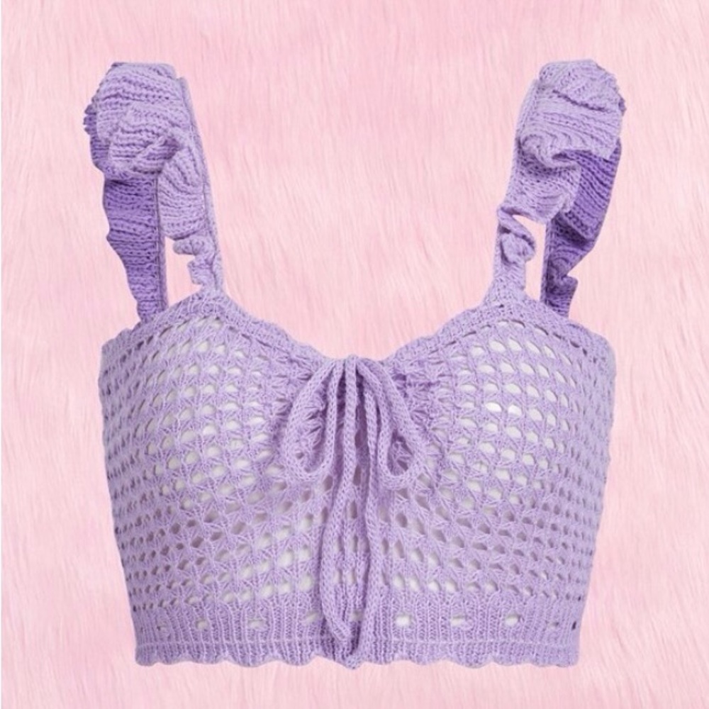 *3/$15* Ruffle Knit Top